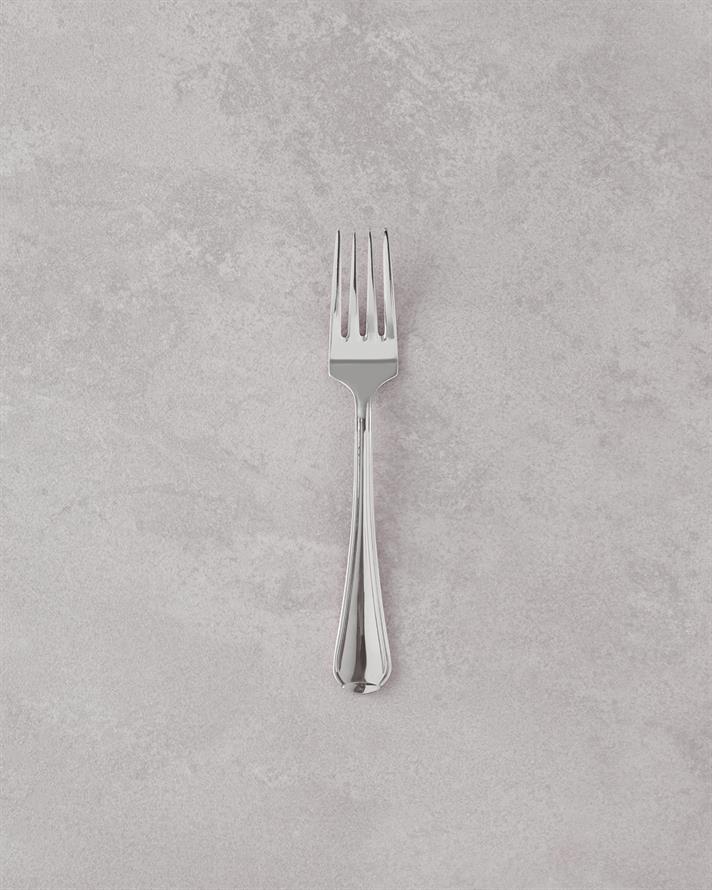 Sirius Paslanmaz Çelik Çatal Kaşık Bıçak Takımı 18 Parça 6 Kişilik Antik Silver