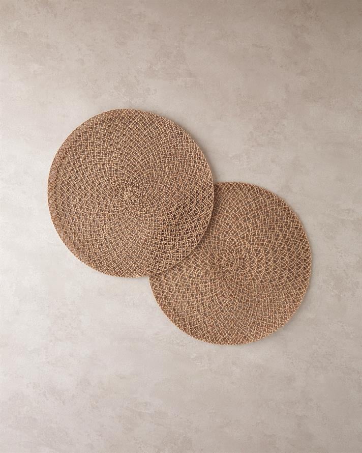 Sitty PP 2li Amerikan Servis 38 cm Koyu Bej