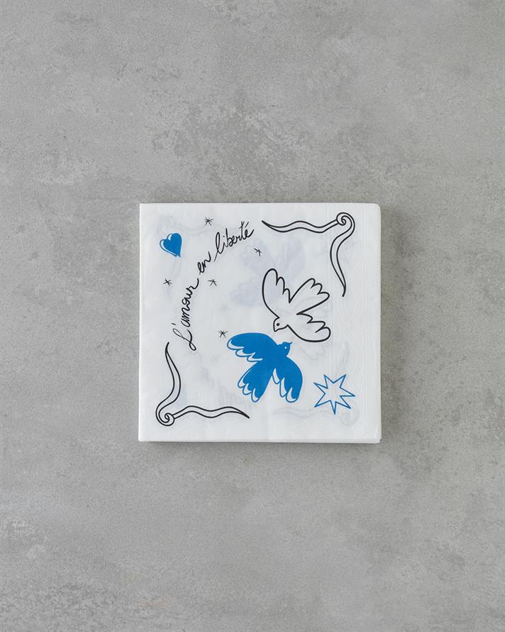 Skyglide Kağıt 20li Kağıt Peçete 33x33 cm Mavi