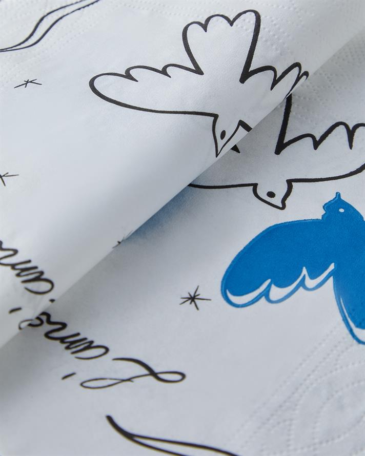 Skyglide Kağıt 20li Kağıt Peçete 33x33 cm Mavi