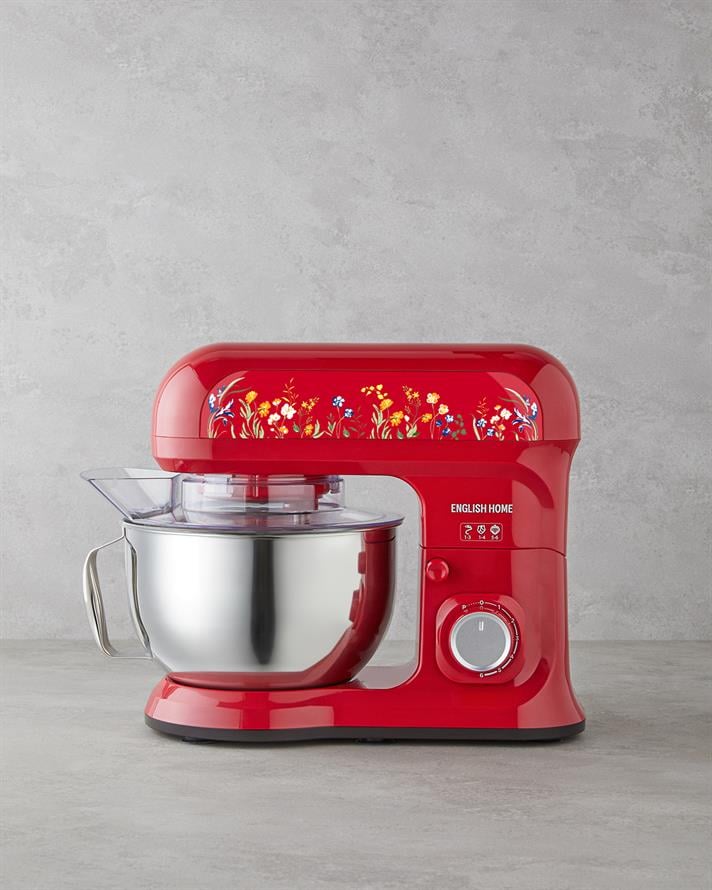 English Home SMR 3001 Hammurix Hamur Yoğurma Makinesi 5,5 L Kırmızı