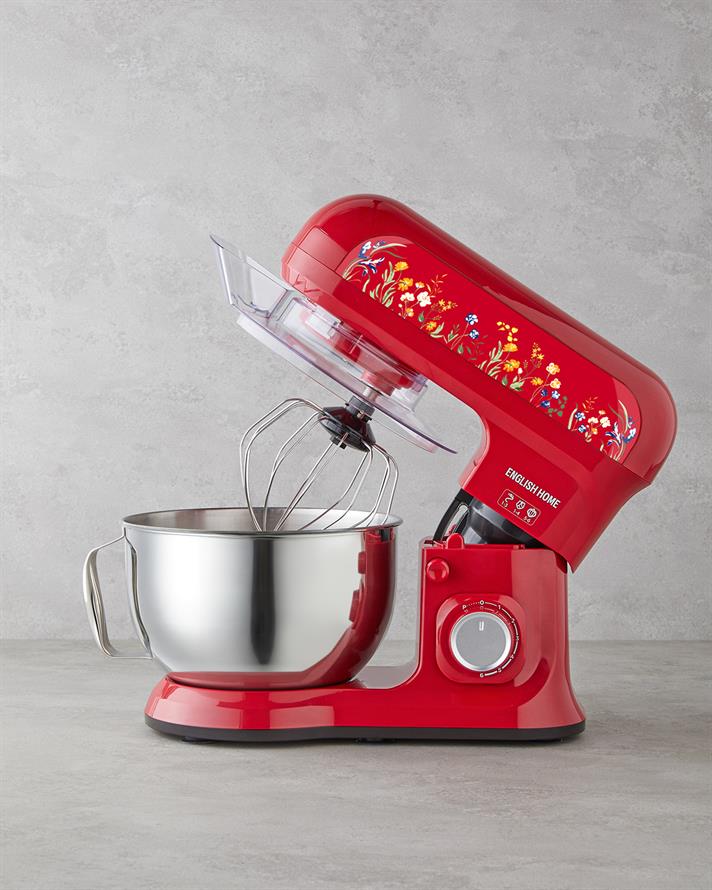 English Home SMR 3001 Hammurix Hamur Yoğurma Makinesi 5,5 L Kırmızı