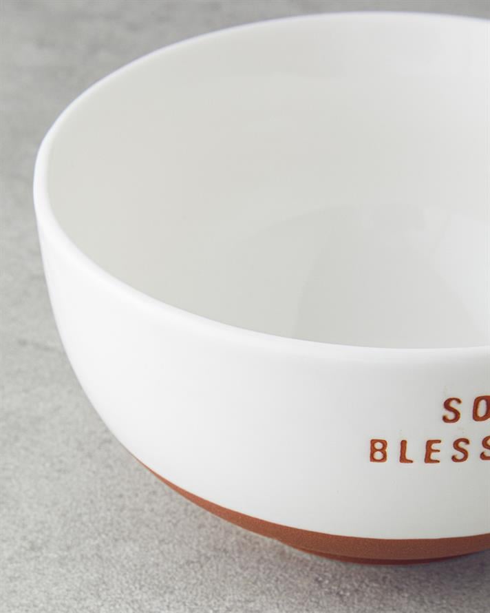So Blessed New Bone China Kase 13 cm Beyaz