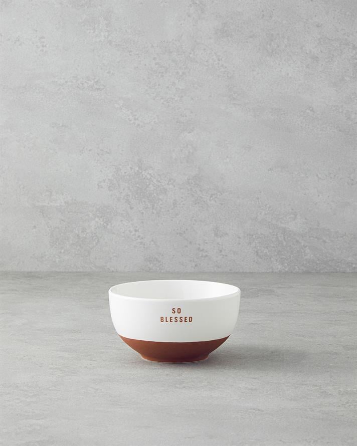 So Blessed New Bone China Kase 13 cm Beyaz