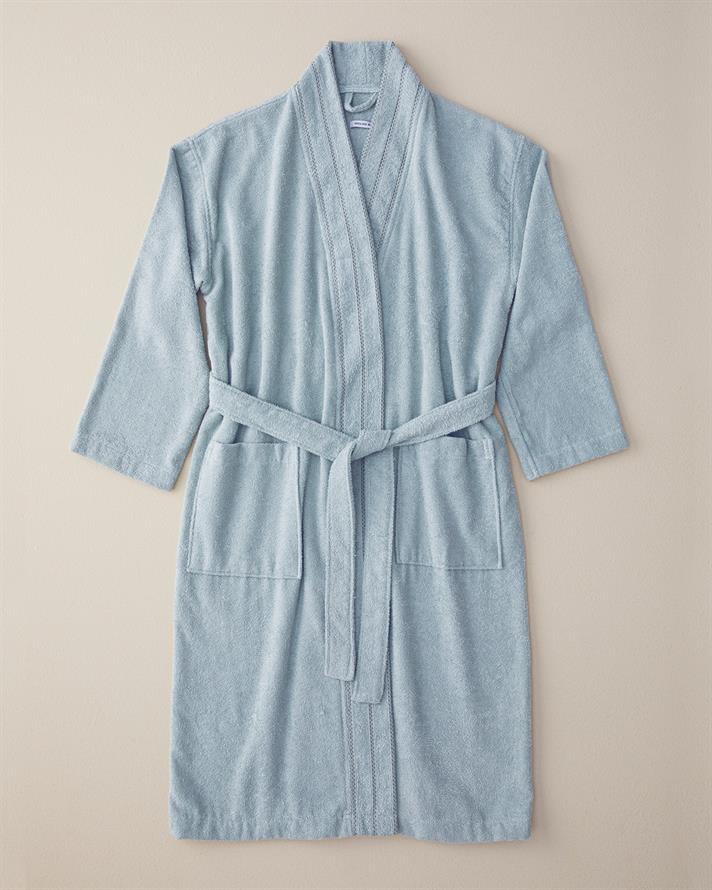 Soft %100 Pamuklu Bornoz Mint