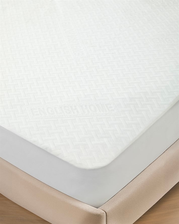 Soft Care Örme Sıvı Geçirmez Tek Kişilik Alez 100x200 cm Beyaz