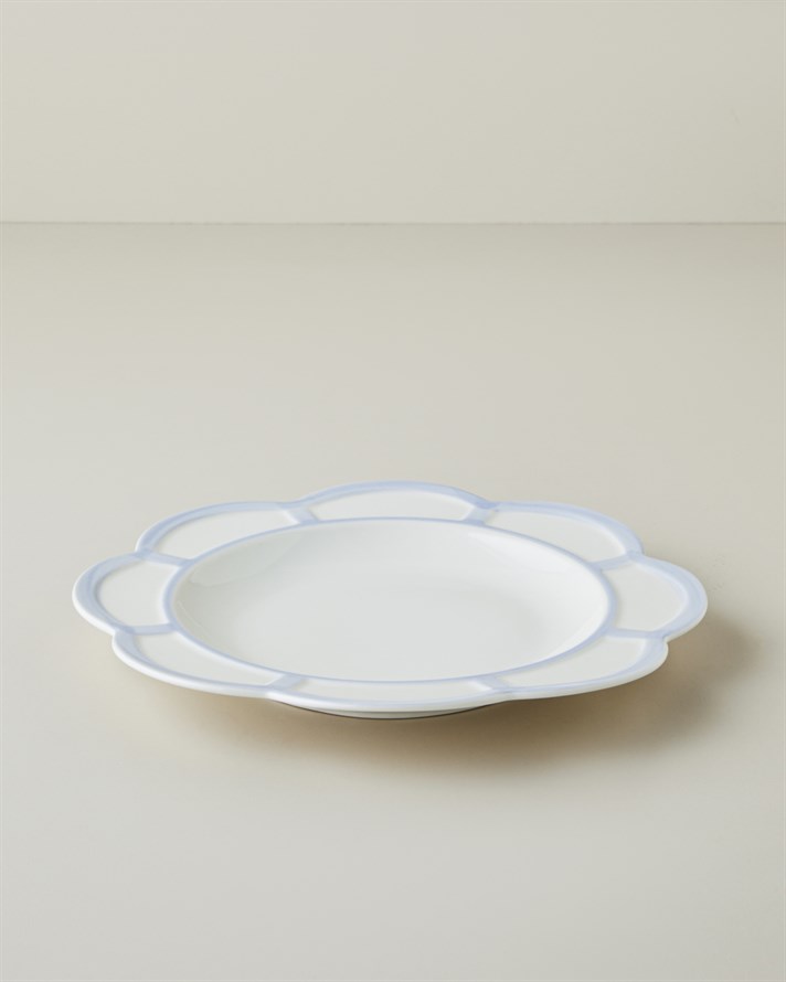 Soft Cloud Stoneware Çukur Tabak 26 cm Açık Mavi