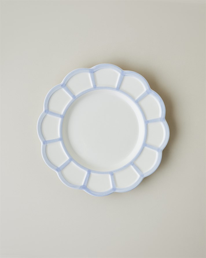 Soft Cloud Stoneware Pasta Tabağı 21 cm Açık Mavi