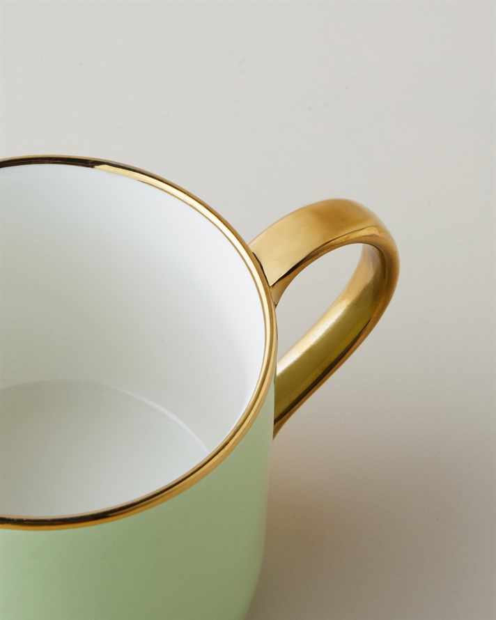 Soft Dream New Bone China Kupa 250 ml Açık Yeşil