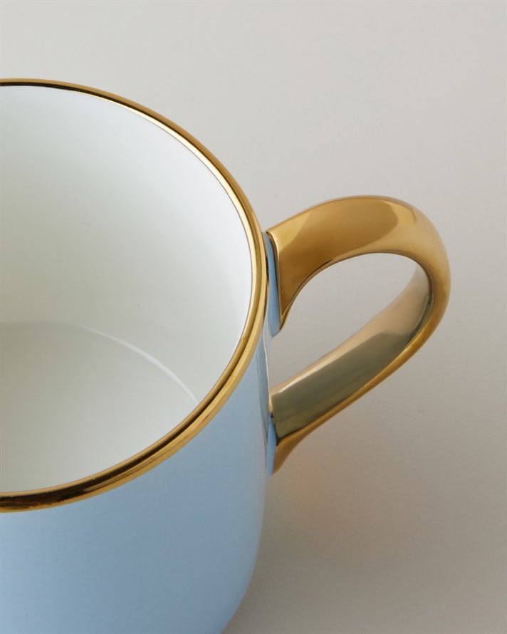 Soft Dream New Bone China Kupa 250 ml Açık Mavi