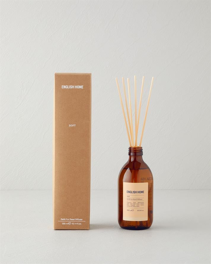 Soft Çubuklu Oda Kokusu Refill 300 ml - Yeniden Doldurulabilir