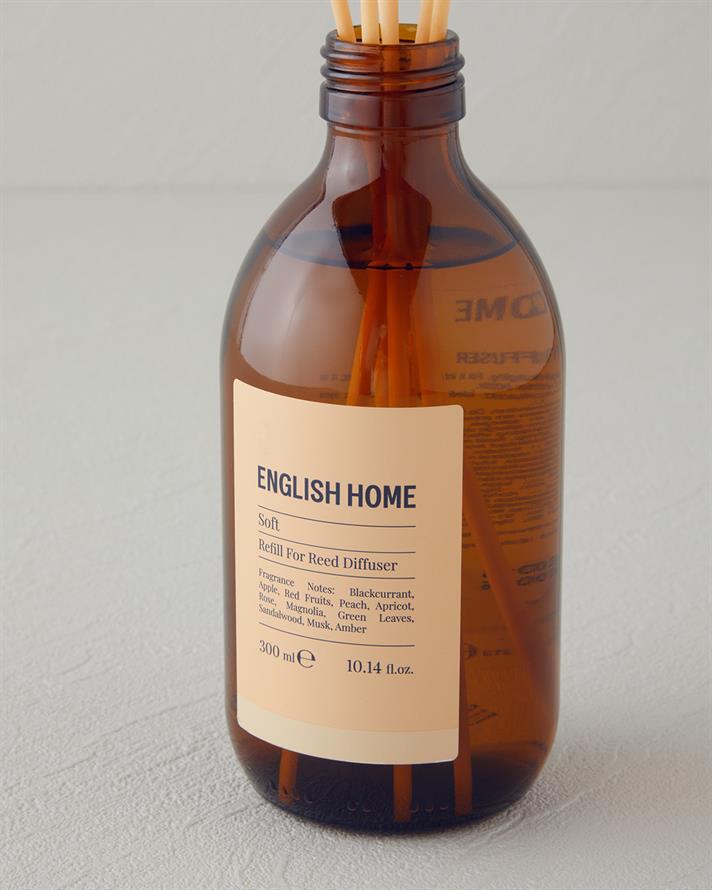 Soft Çubuklu Oda Kokusu Refill 300 ml - Yeniden Doldurulabilir