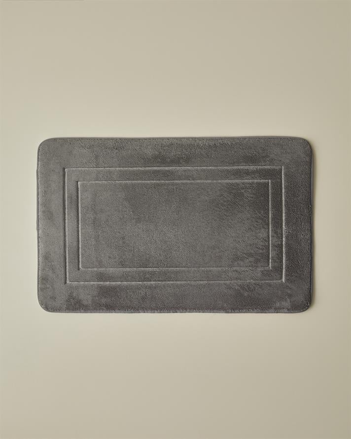 Soft Step Kaydırmaz Taban Banyo Paspası 50x80 cm Gri