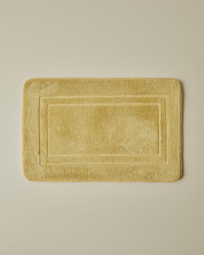 Soft Step Kaydırmaz Taban Banyo Paspası 50x80 cm Sarı
