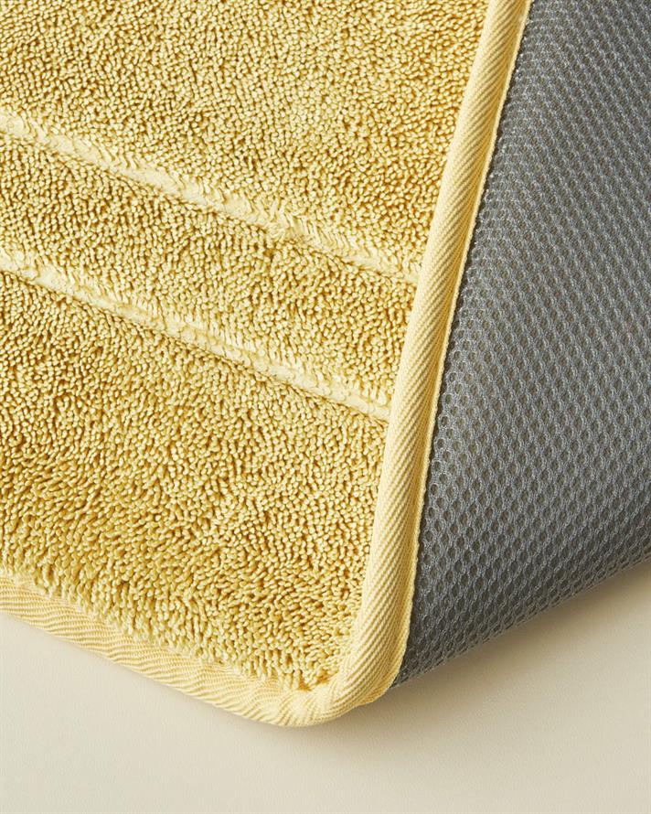 Soft Step Kaydırmaz Taban Banyo Paspası 50x80 cm Sarı
