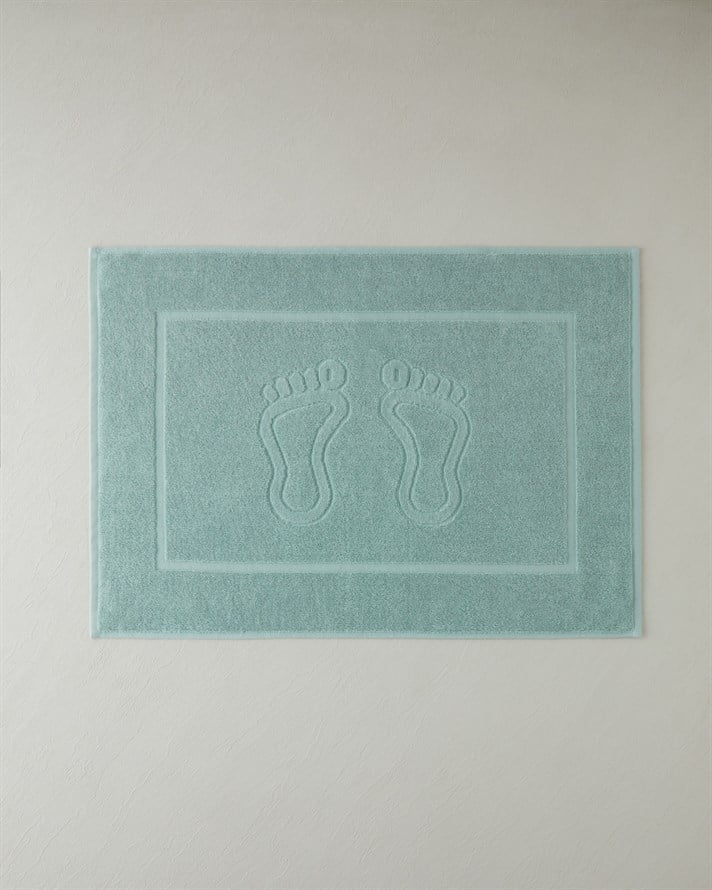 Soft Step Pamuk Ayak Havlusu 50x70 cm Yeşil
