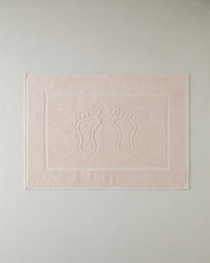 Soft Step Pamuk Ayak Havlusu 50x70 cm Pudra