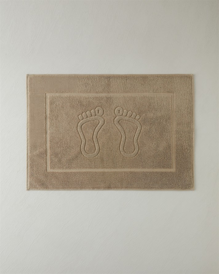 Soft Step Pamuk Ayak Havlusu 50x70 cm Bej