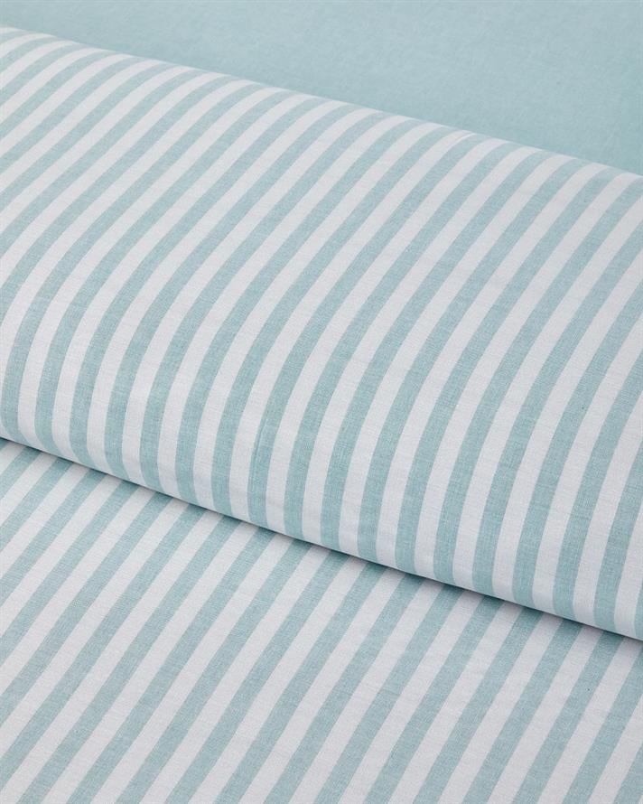 Soft Streaks İpliği Boyalı Tek Kişilik Nevresim Takımı 160x220 cm Yeşil