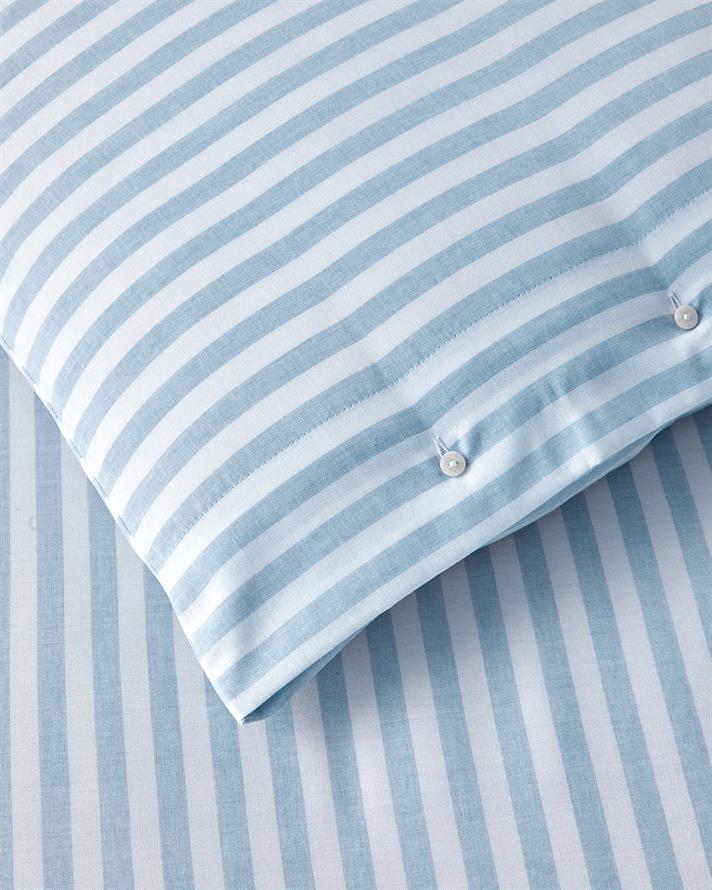 Soft Streaks İpliği Boyalı Tek Kişilik Nevresim Takımı 160x220 cm Mavi