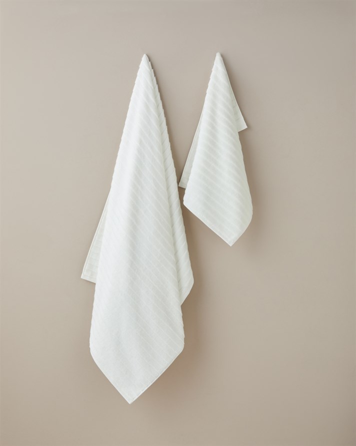 Softline Pamuk Yüz Havlusu 50x80 cm Beyaz