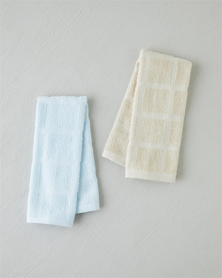 Softshield Pamuk Kurulama Bezi 30x50 cm Mavi - Bej