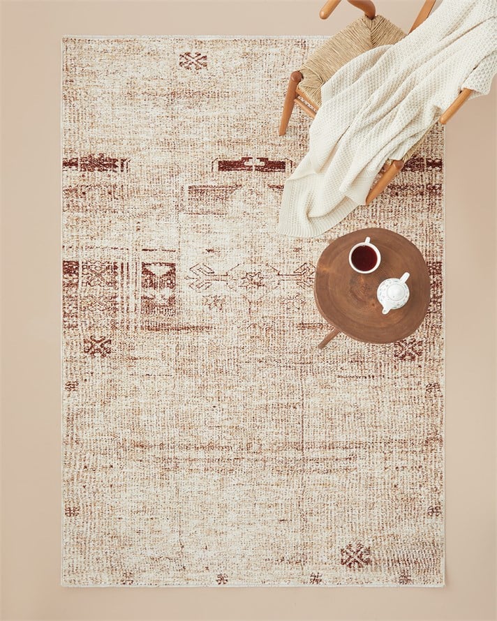 Solan Halı 100x200 cm Bordo