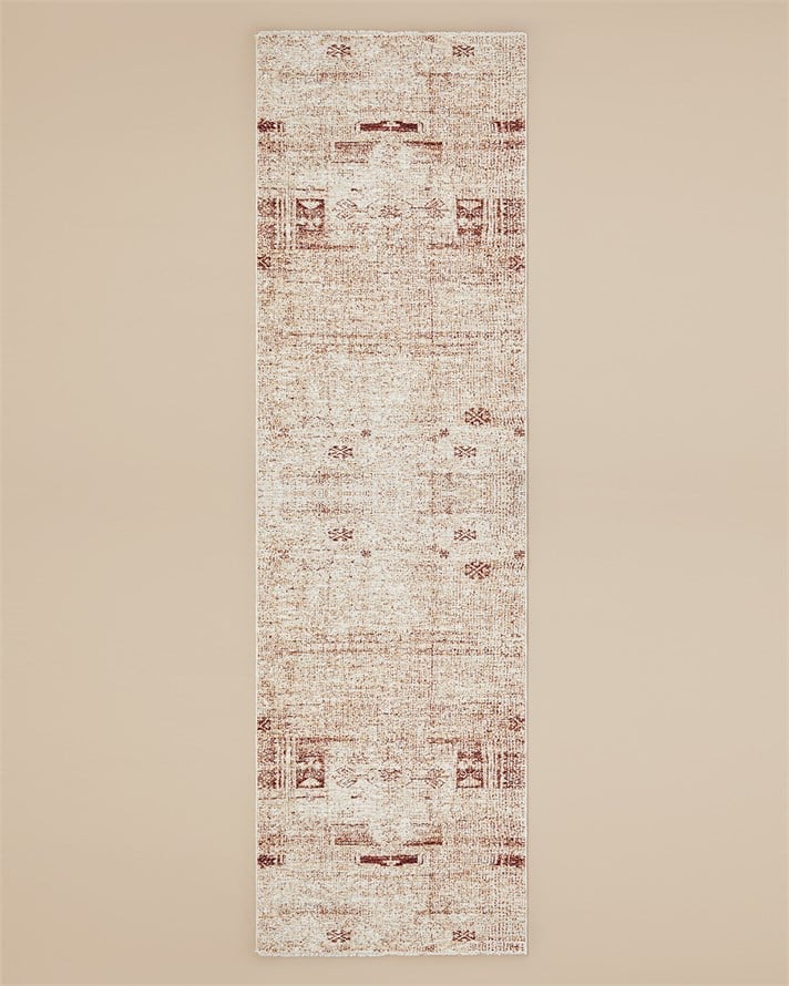 Solan Halı 80x150 cm Bordo