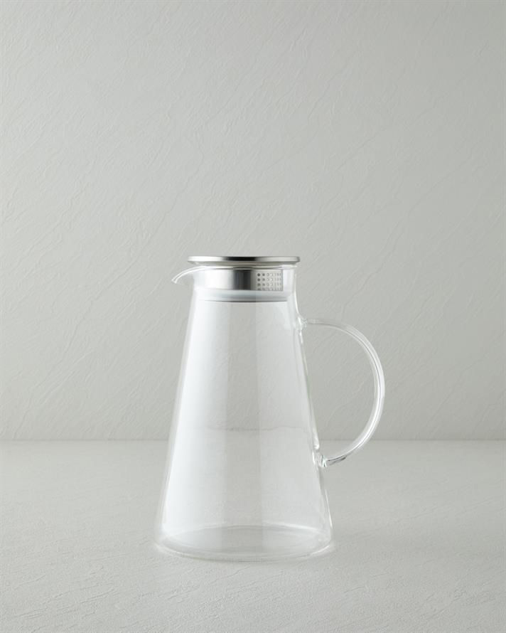 Solin Cam Sürahi 1800 ml Şeffaf