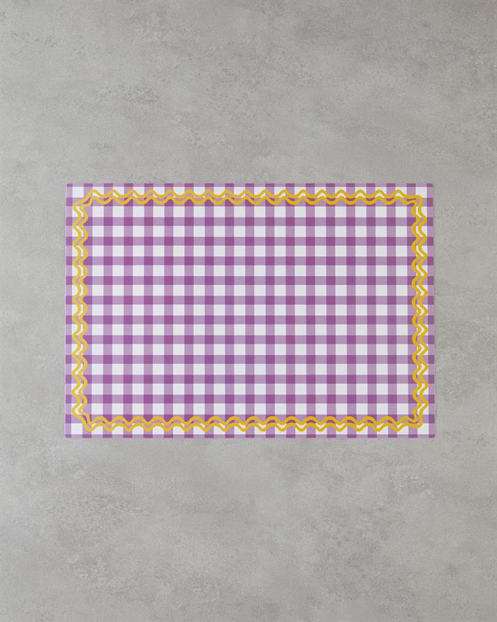 Sommertanz Polipropilen 2li Amerikan Servis 29x42 cm Mor