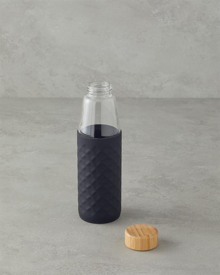 Sortie Cam Şişe 500 ml Siyah