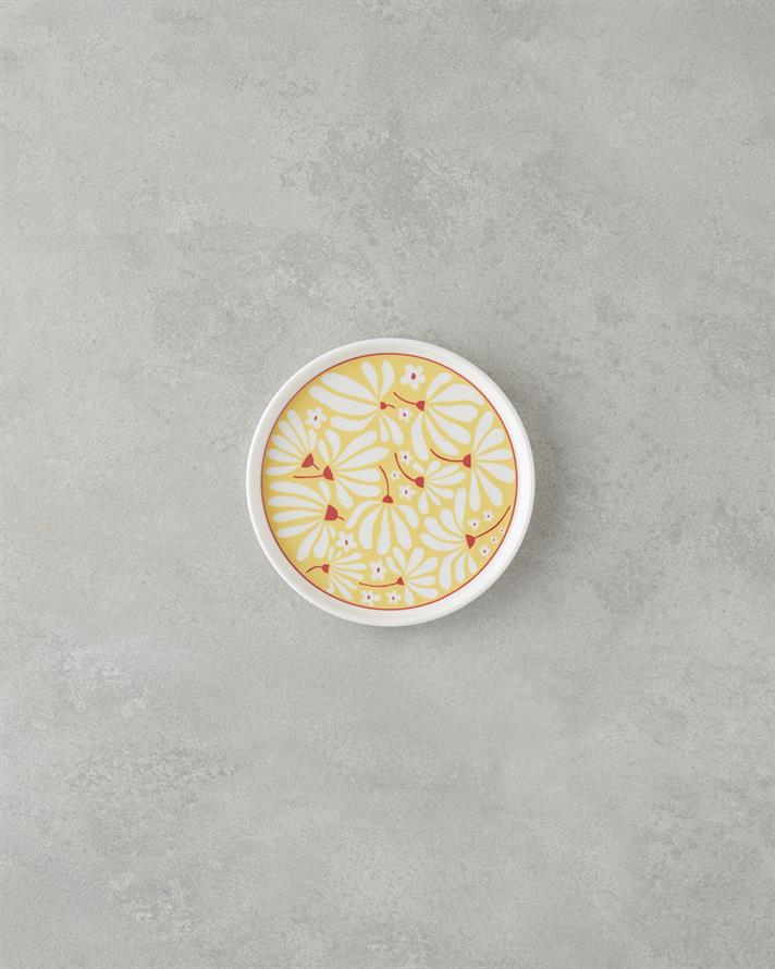 Splash Seramik Kahvaltı Takımı 10 parça 4 kişilik Kırmızı-Pembe