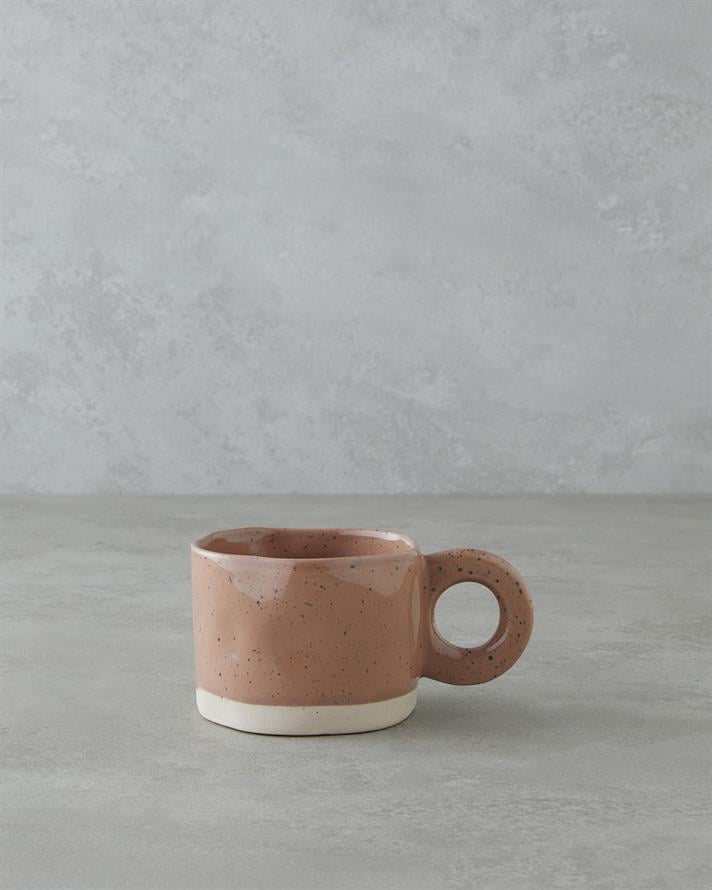 Splashy Stoneware Kupa 300 ml Açık Kahverengi