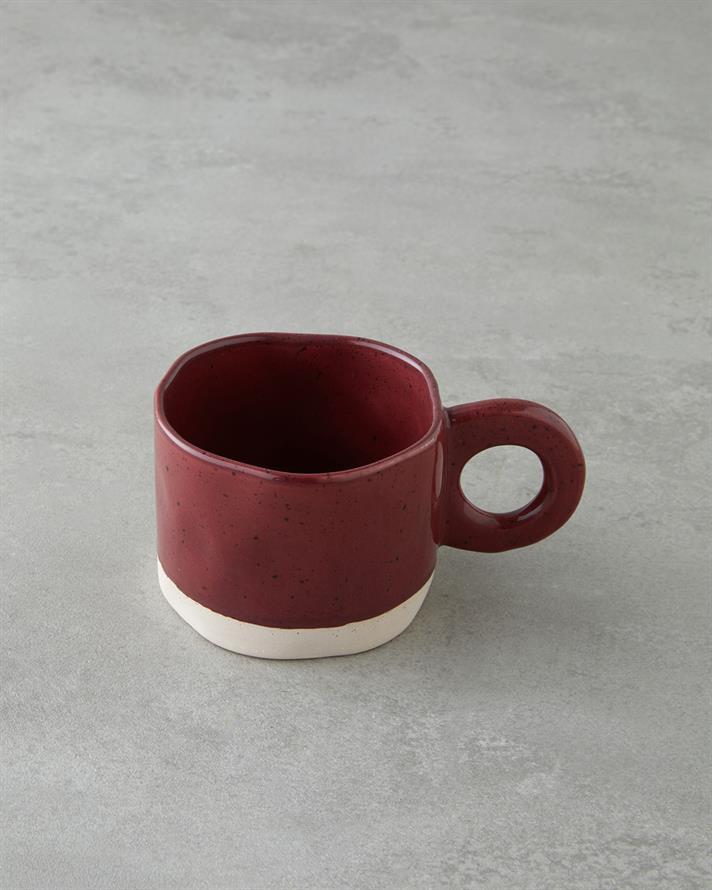 Splashy Stoneware Kupa 300 ml Bordo