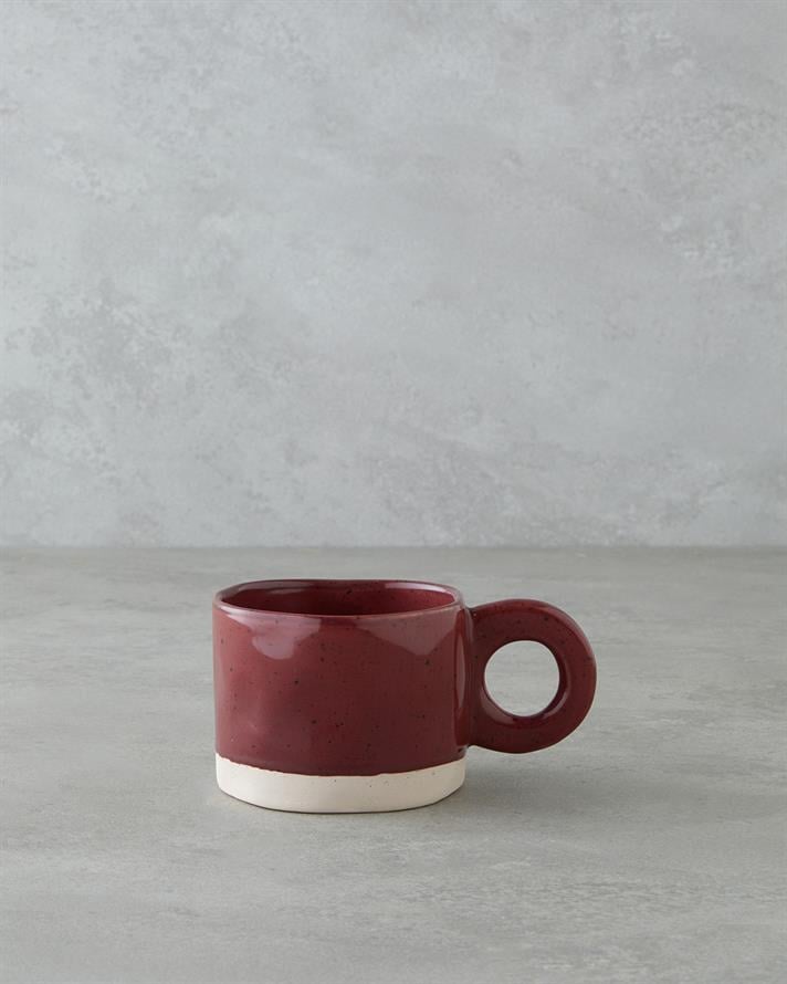 Splashy Stoneware Kupa 300 ml Bordo