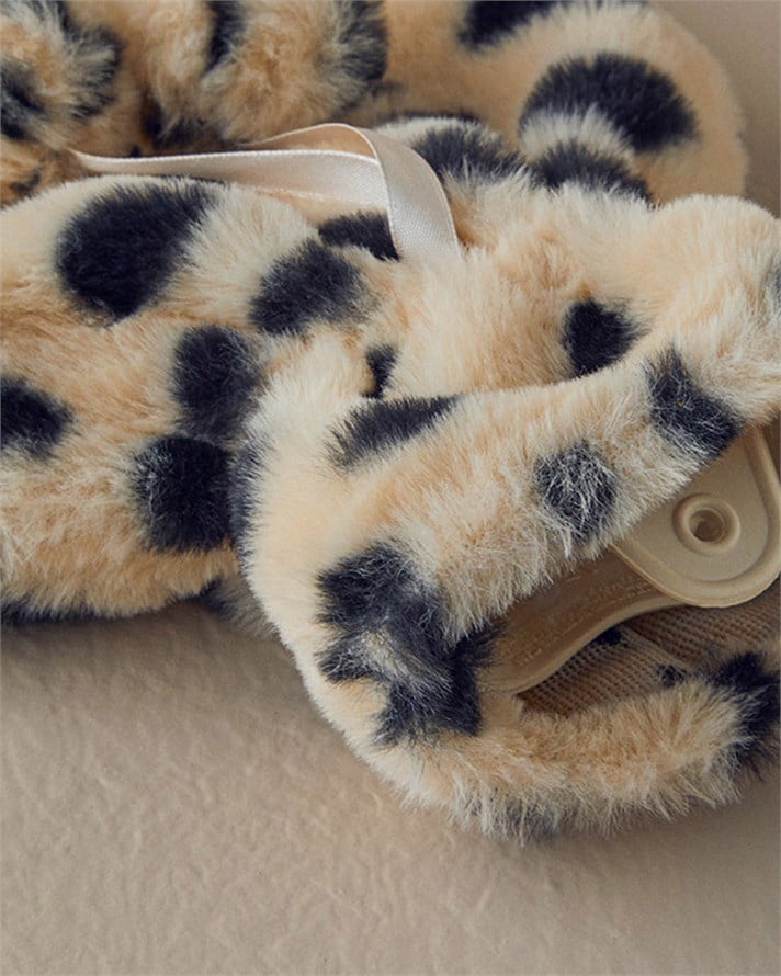 Spotty Sıcak Su Torbası 33x19 cm Krem-Siyah