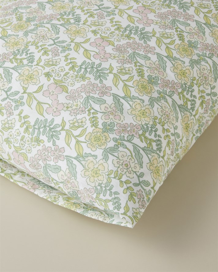 Spring Garden Kolay Ütülenir 2li Yastık Kılıfı 50x70 cm Yeşil