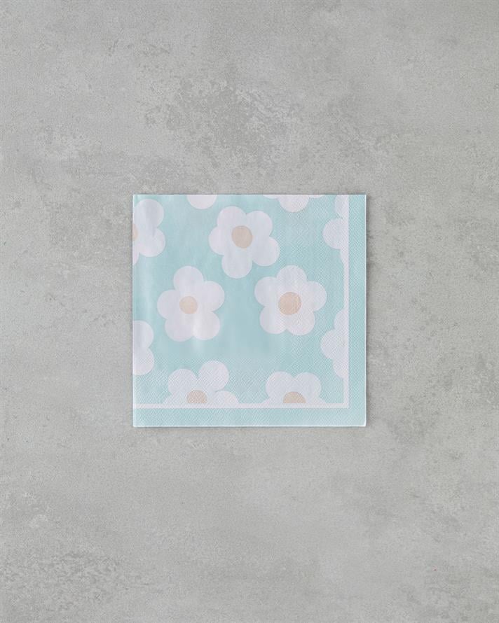 Spring 20li Kağıt Peçete 33x33 cm Mavi