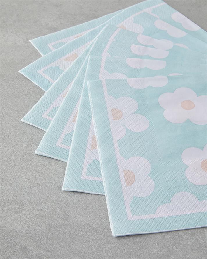 Spring 20li Kağıt Peçete 33x33 cm Mavi