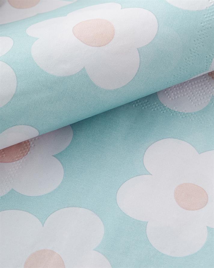 Spring 20li Kağıt Peçete 33x33 cm Mavi