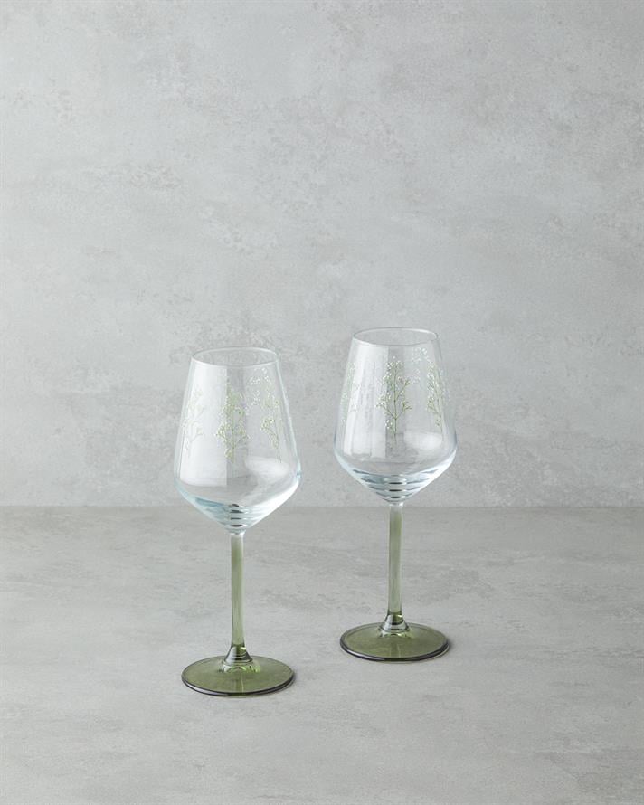 Sprosse Cam 2li Kadeh 350 ml Yeşil