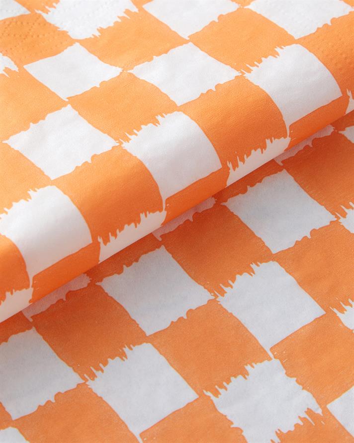 Squarify Orange Kağıt 20li Kağıt Peçete 33x33 cm Sarı