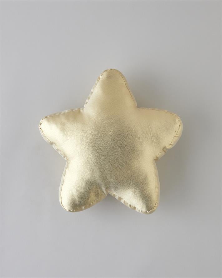 Star Dekoratif Kırlent Gold