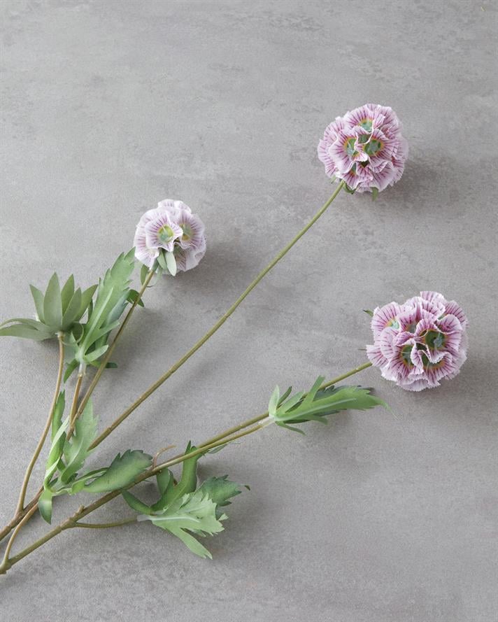 Star Flower Tek Dal Yapay Çiçek 71 cm Beyaz