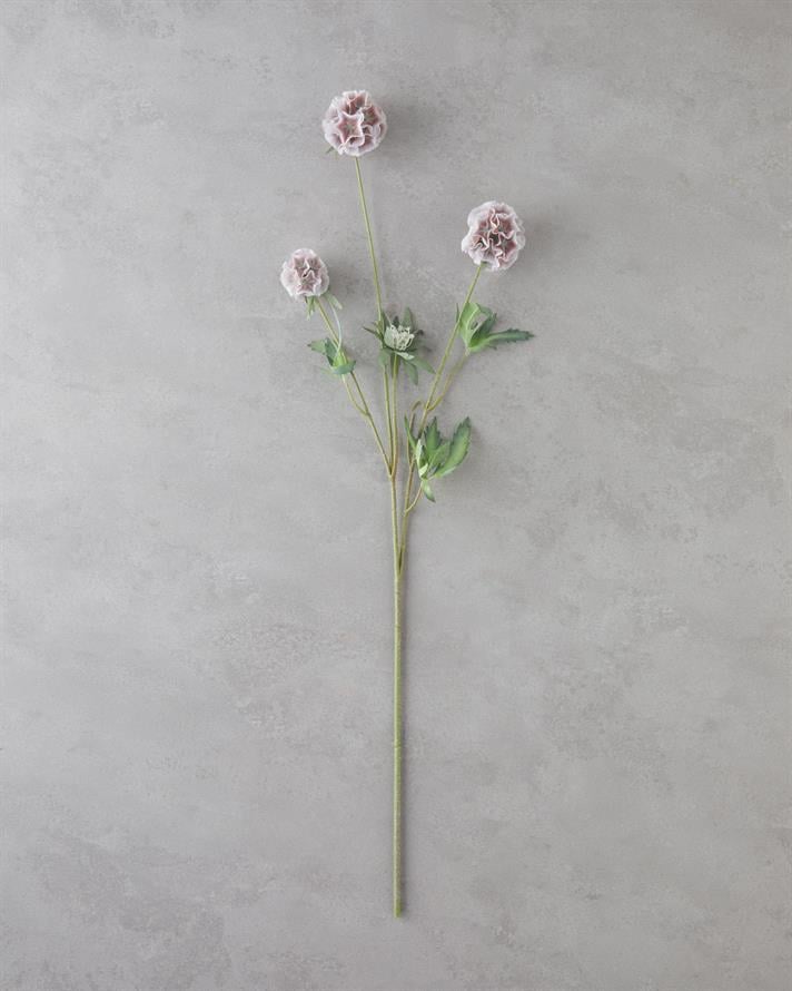 Star Flower Tek Dal Yapay Çiçek 71 cm Beyaz