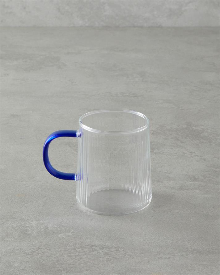 Starlit Borosilikat Kupa 320 ml Mavi