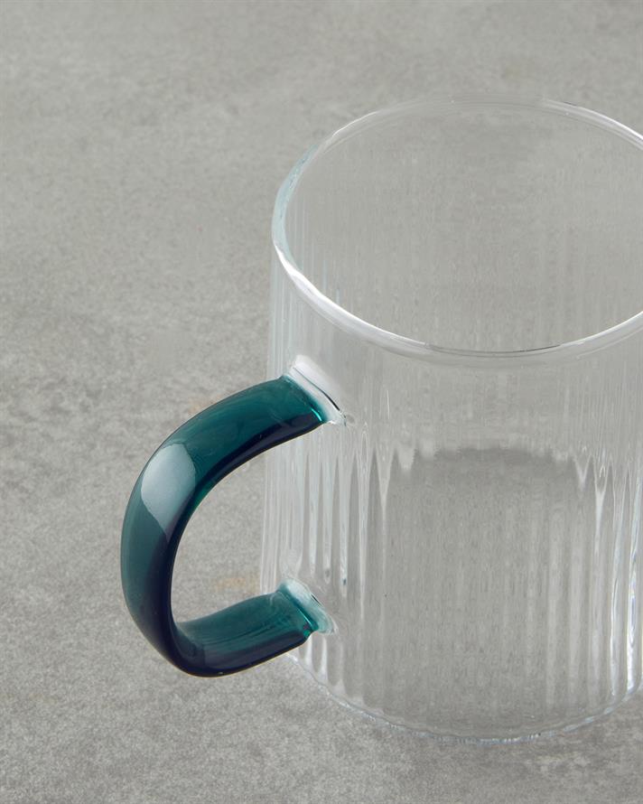 Starlit Borosilikat Kupa 320 ml Yeşil