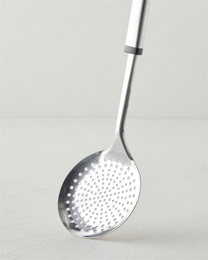 Steel Force Paslanmaz Çelik Kevgir 35 cm Siyah - Gri
