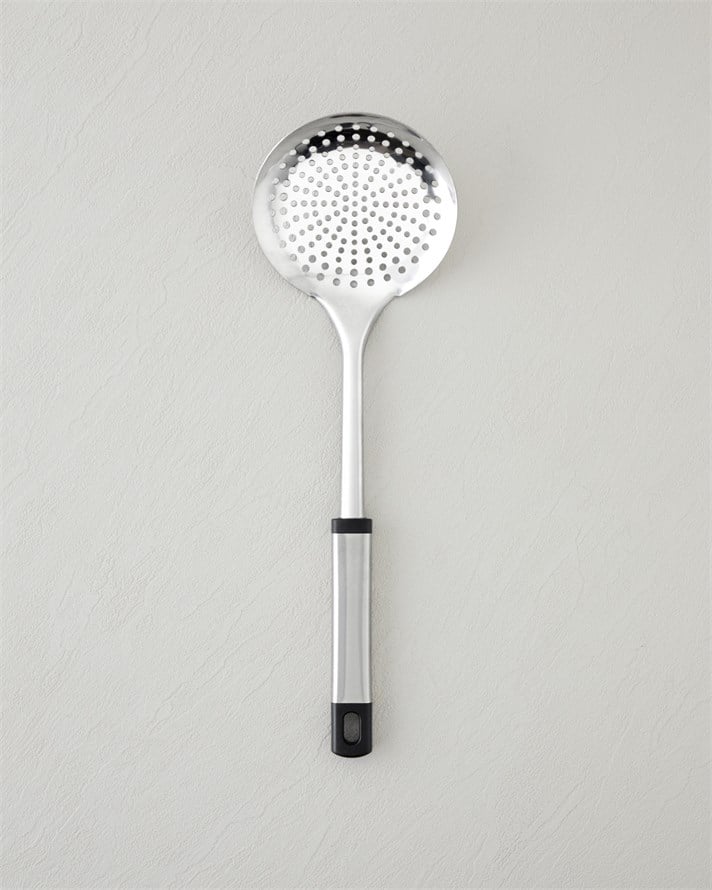 Steel Force Paslanmaz Çelik Kevgir 35 cm Siyah - Gri