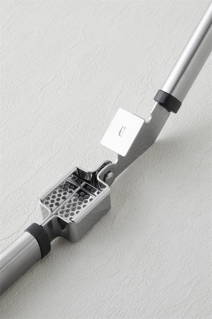 Steel Force Paslanmaz Çelik Sarımsak Ezici 18,5 cm Siyah - Gri
